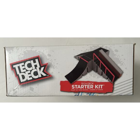 Tech Deck Starter Kit - Ramp Set with Board and Trainer Clips New Unopened - Picture 3 of 7